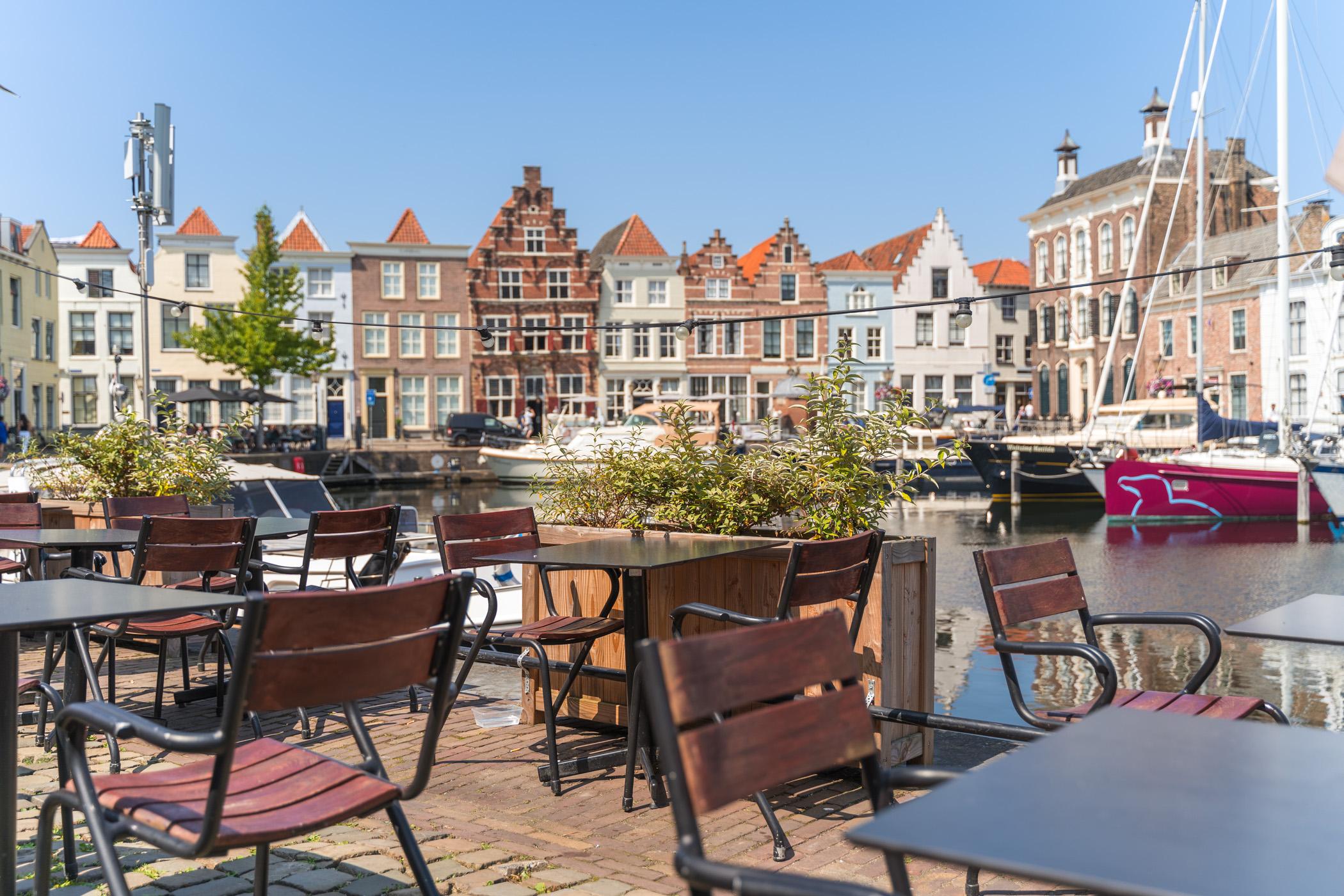 Goes stadshaven terras