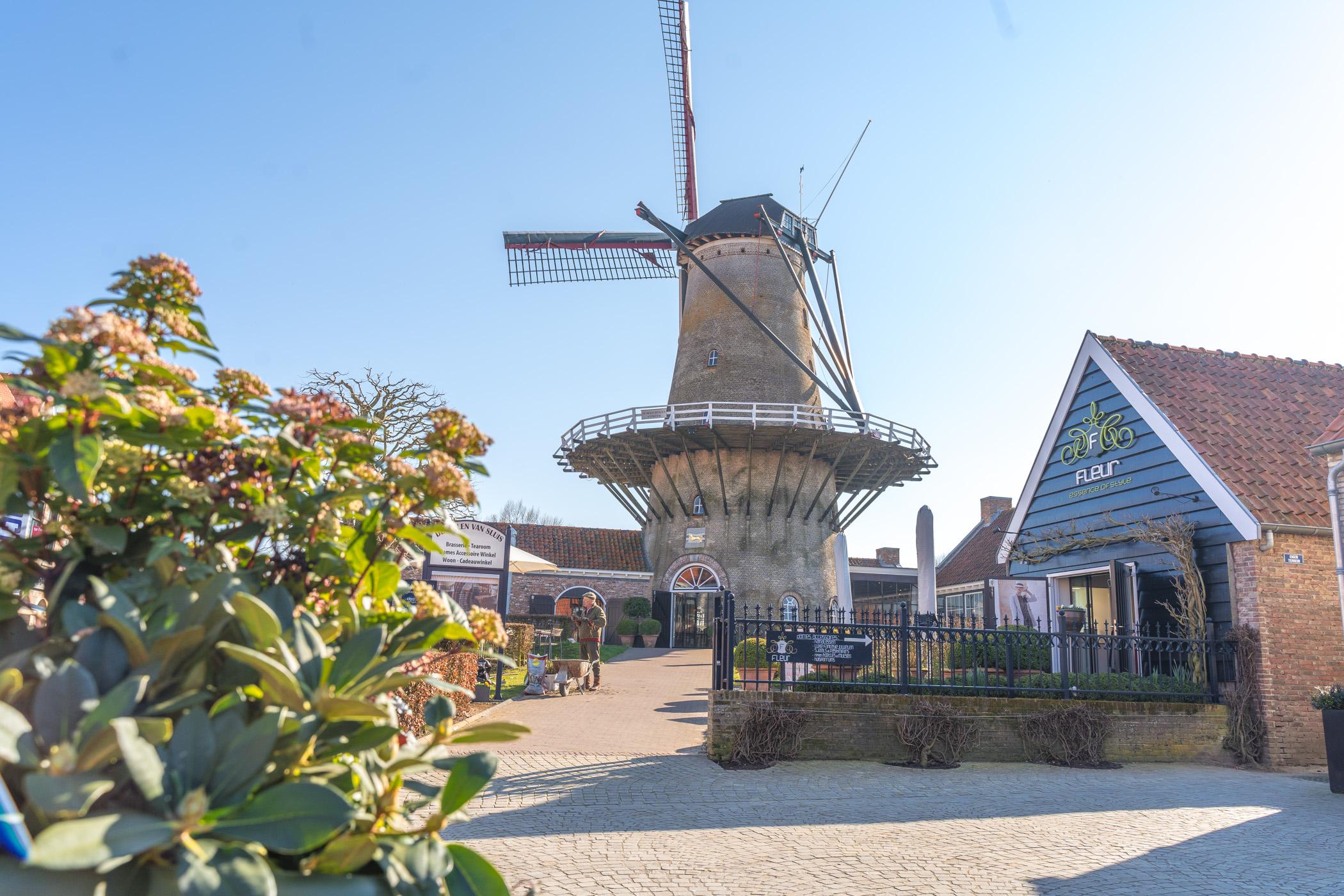 Molen in Sluis