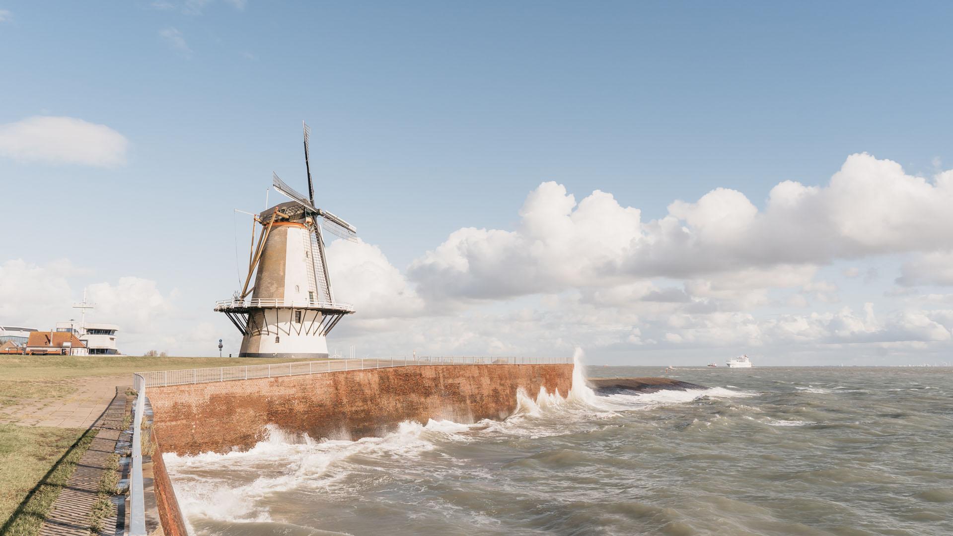 Oranjemolen Vlissingen wandeling