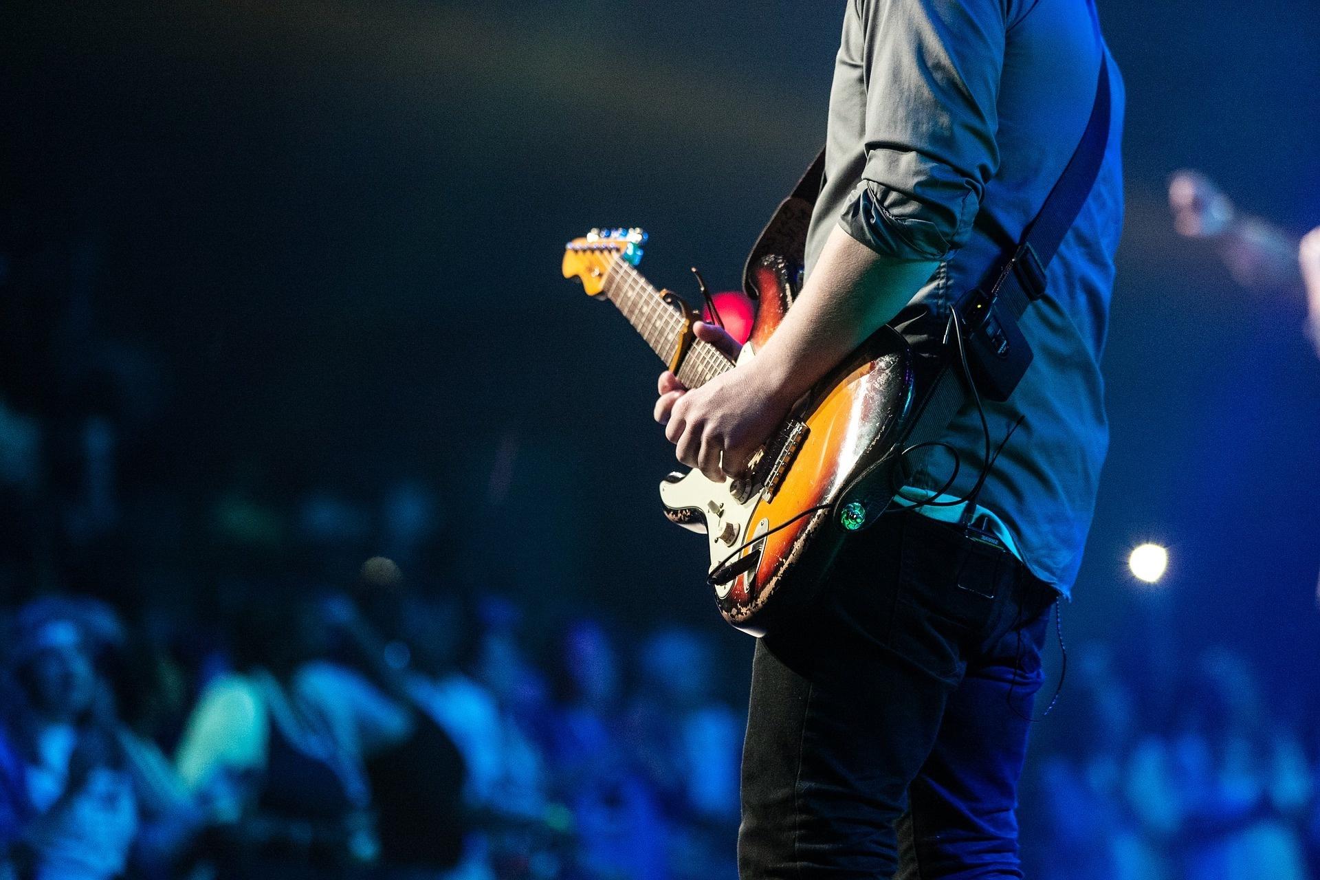 Gitarrist beim Festival | ©Pexels via Pixabay