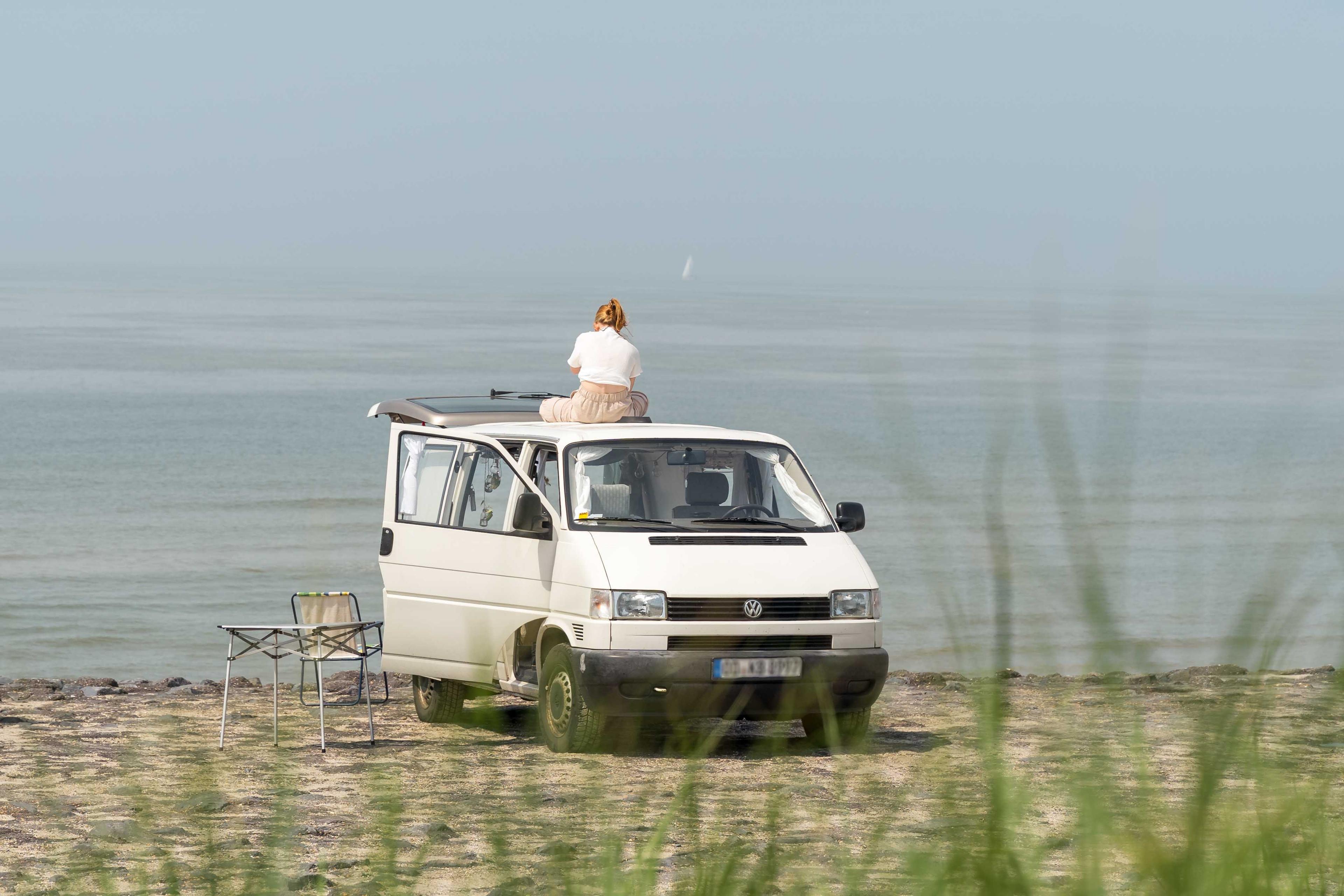 Westkapelle Zeedijk camper