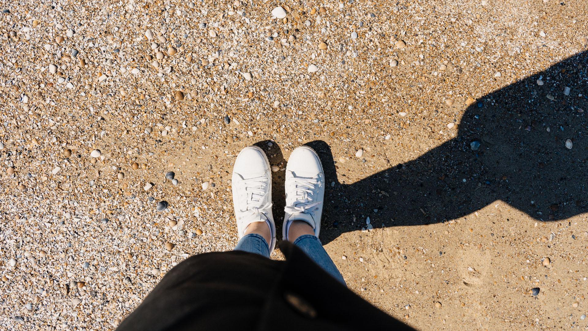 Cadzand Strand Muschelsuche