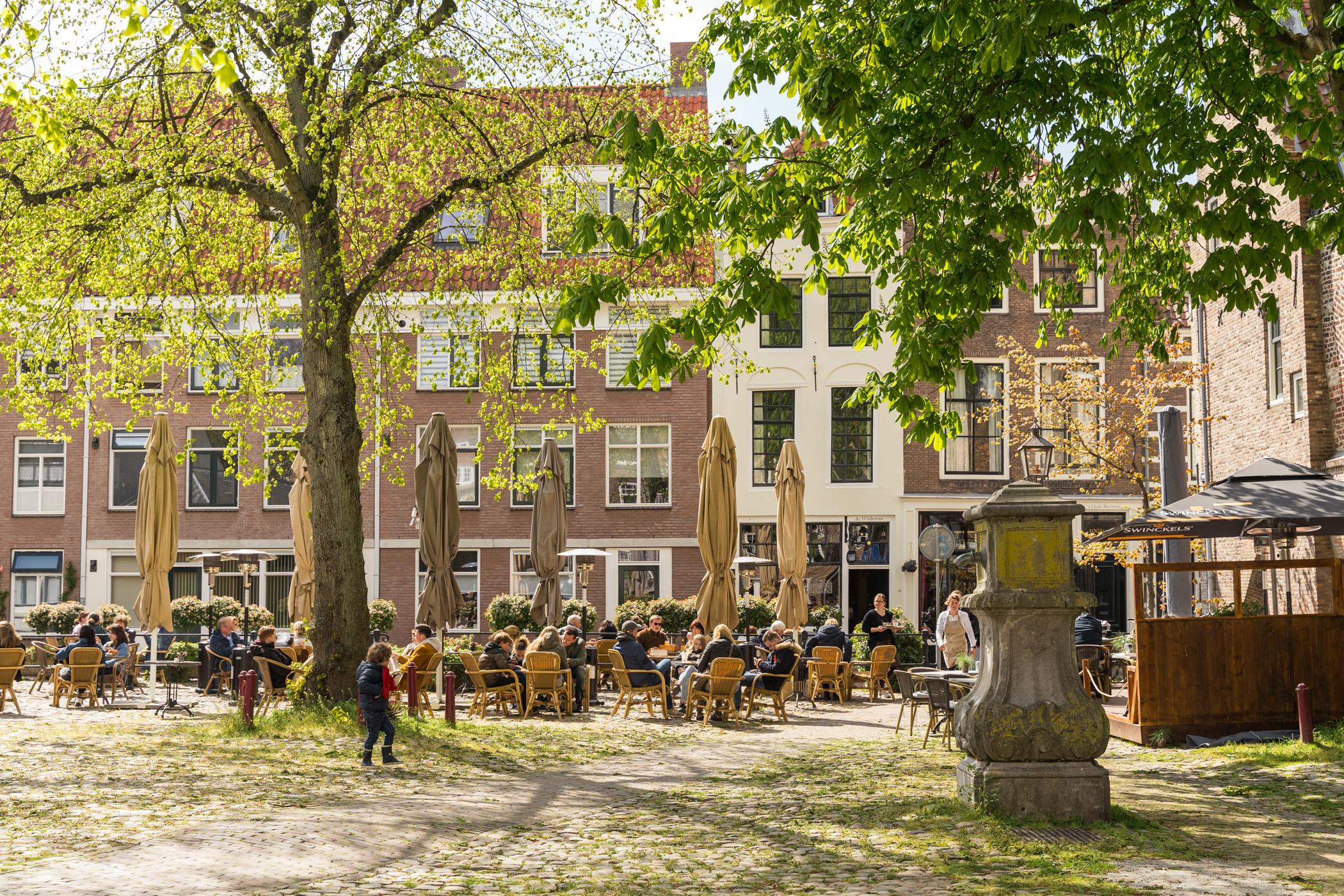 Middelburg terras Sint Jansstraat