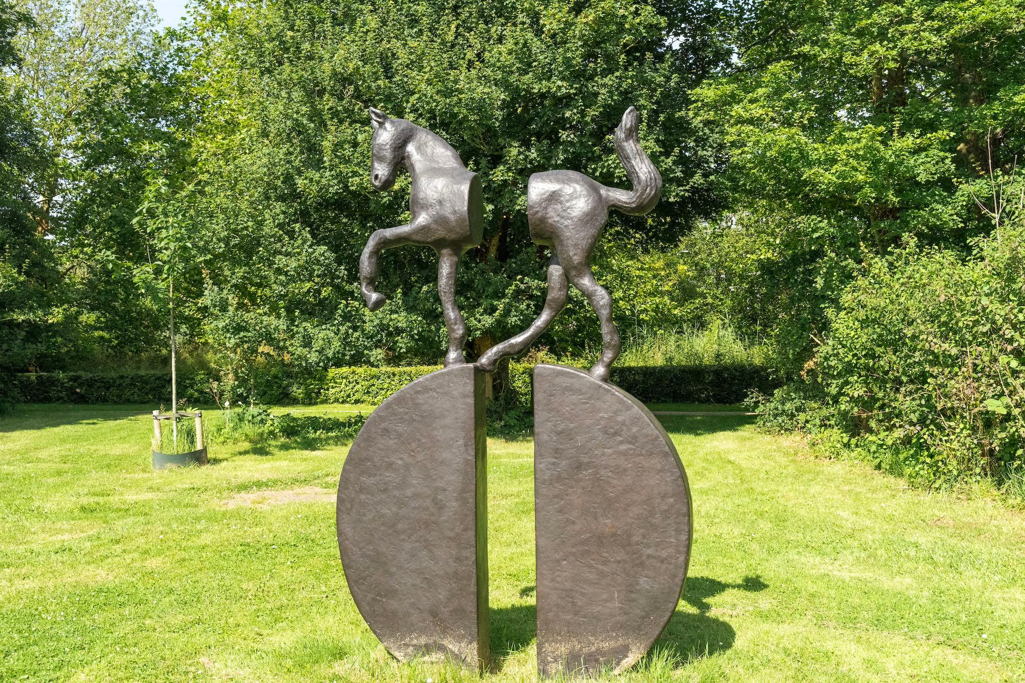 Serooskerke beeld Halve Gouden Rijder